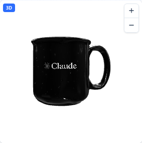 15 Oz. Full Color Campfire Mug in Black