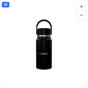 Hydro Flask® Micro Hydro Bottle 200ml in Black (BK)